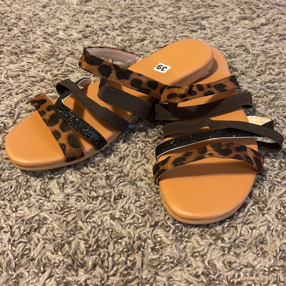 Cheetah Sandals